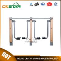 China outdoor fitness equipment wood ski walker with TUV certificates factory
