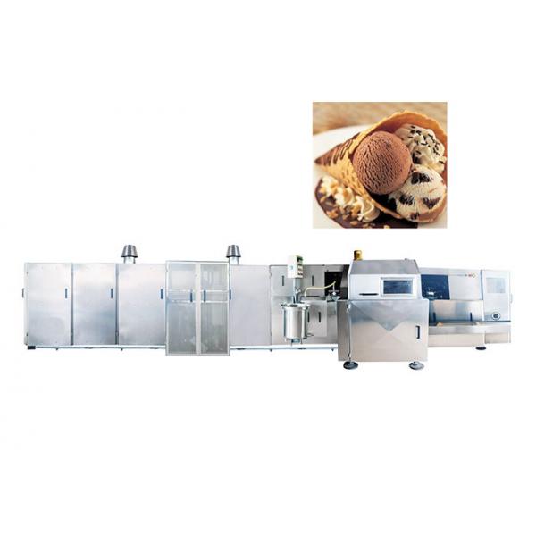 Quality Nozzle Type Ice Cream Wafer Cone Production Line 3500 Standard Cones / Hour for sale