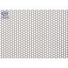 China Costom 3003 Aluminum Perforated Metal Acoustical Panels Mesh Layer for Car Grills factory