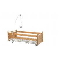 China Adjustable Home Care Adjustable Beds , Elderly Medical Supplies Hospital With Wheels factory