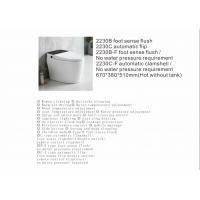 China Elongated Sanitary Ware Toilet , Siphon Flush Toilet Ce Approval factory