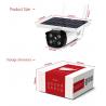 China HD 1080p IP65 Wireless Home Surveillance Systems Bullet Solar Powered Wifi Camera factory