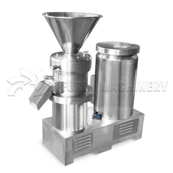 Quality Industrial Nut Grinder Machine Vertical Colloid Mill Peanut Butter ISO for sale