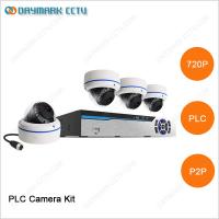 China HD network power cable transmission plug & play PLC IP cctv dvr system factory