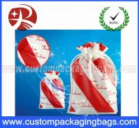 China Waterproof Plastic Custom Printed Drawstring Bags For Clothing And Shose Packing factory