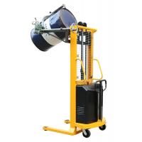 China 1.6m Lifting Height Gripper Type Electric Drum Lift ( Manual Rotating ) with 500Kg Load factory