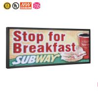 China IP20 Waterproof Programmable Scrolling LED Signs , 5mm LED Scrolling Message Sign factory