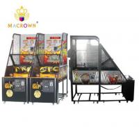 China Shoot To Win Street Basketball Arcade Machine , Electronic Basketball Throwing Machine factory
