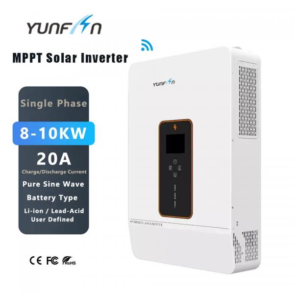 Quality 60Hz Solar Hybrid Inverters 8KW Split Phase Solar Energy Storage System for sale