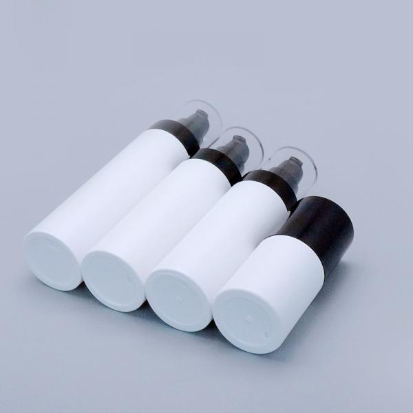 Quality 500ml Refillable Plastic Pump Bottle White Plastic Refillable Airless Pump for sale