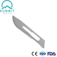 Quality 750HV Hardness Sterile Disposable Carbon Steel Surgical Scalpel Blade No. 21 for sale