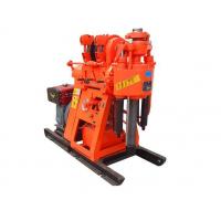 Quality 150m Portable Hydraulic Water Well Drilling Rig , CE 13.3 Borehole Drilling Rig for sale