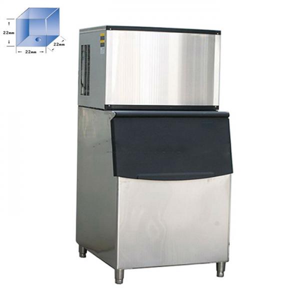Quality Stainless Structure 700lbs Ice Cube Ice Machine for sale
