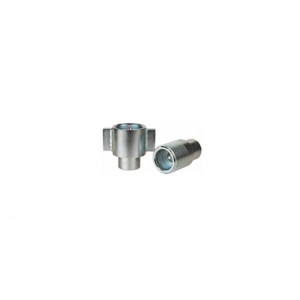 Quality 207 Bar Thread To Connect Valved Brass Quick Coupler for sale