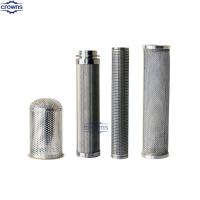 China johnson water well casing screen mesh pipe filter wedge wire screen strainer filter mesh screen for sale
