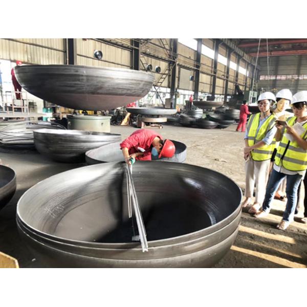 Quality 89MM 2000MM Semi Elliptical Stainless Steel Dish Head For Boilers And Containers for sale