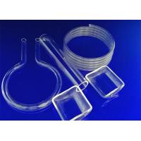 Quality Filter UV Quartz Glass Tube 100mm-2500mm Length SIO2>99.99% Material for sale