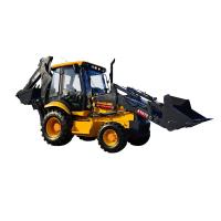 China XC870K Heavy Earth Moving Machinery Mini Farm Tractor With Backhoe And Front End Loader factory
