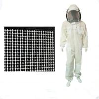 China 240gsm PVC Foam Mesh Underlay As Beekeeper Protective Clothing Liner non-slip mat roll factory
