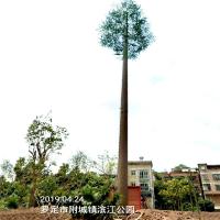 Quality 30m Camouflaged Telecom Antenna Tower Artificial Pine Tree Galvanized for sale