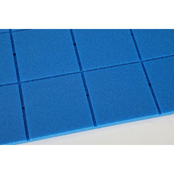 Quality 12mm 15mm 20mm Prefabricated PE Foam Shock Pads Water Drainage Performance Safety HIC Impact Tested for sale