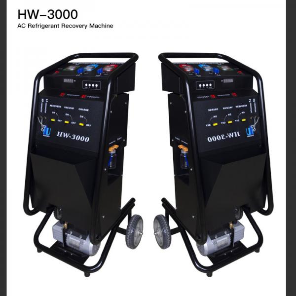 Quality 3HP Mobile HW-2000 Car AC Gas Recovery Machine 780W Semi Auto for sale