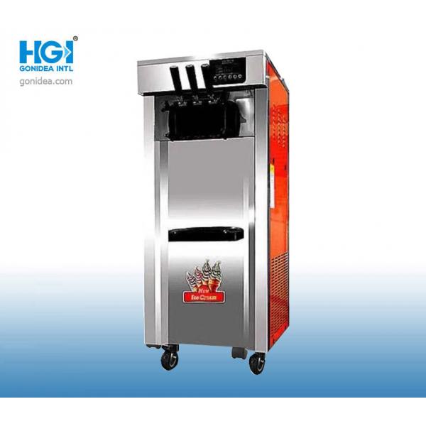 Quality Gonidea Shop Auto Refrigerated Commercial Ice Cream Makers 54*76*13.1cm 50dB for sale