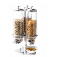 China Triple Oat Cereal Dispenser With Stainless Steel Seat , Three Food Division Machine factory