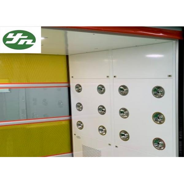 Quality Speed Shutter Rolling Door Air Shower Tunnel Powder Coating Painting For Cargo for sale