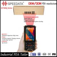 China Dual Sim Card 4G Android handheld computer barcode scanner with NFC RFID Reader factory