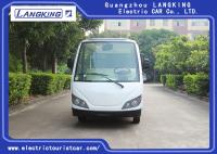 China Small Electric Shuttle Car , 14 People Electric Sightseeing Bus Max.Speed 28 km/h factory