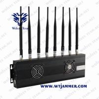 Quality 8 Channels 18W Cellular 2g 3G 4G Lte Cell Phone Jammer for sale