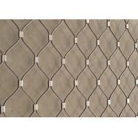 China Rust Resistant Knotted Type Metal Bird Aviary Mesh Used In Zoo Mesh factory