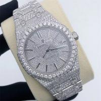 China 3Atm Water Resistant Iced Out Moissanite Watch Original VVS1 Buss Down Watch factory