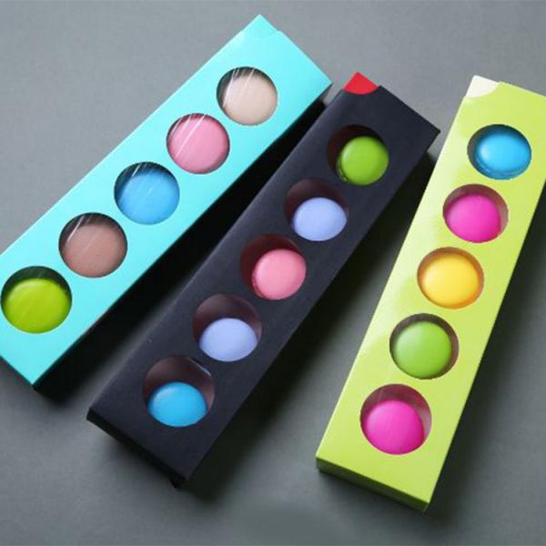 Quality Elegant Design Drawer Box Packaging , Foldable Macaron Packaging Boxes for sale