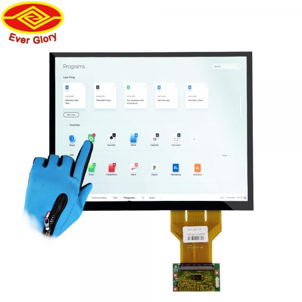 Quality 12.1 Inch Industrial Touch Panel LCD With USB I2C RS232 Interface For Transporta for sale