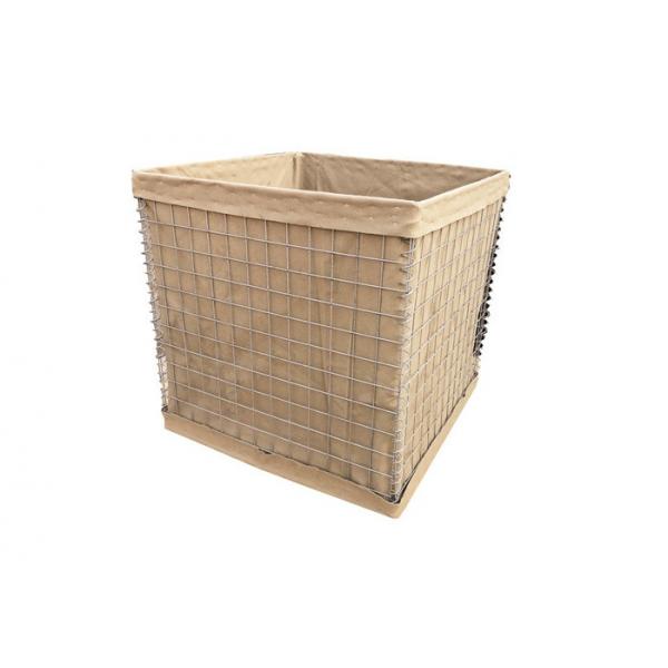 Quality Standard Site Security Military Hesco Barriers 3''X 3'' Square Hole Shape for sale