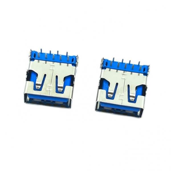 Quality Peripherals Type A Female USB Socket Connector Receptacle PCB Mount 1.8 AMP for sale