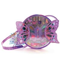 China Real Girls Childs Make Up Kit Makeup Princess Toys With Butterfly Bag CPSIA Certified factory