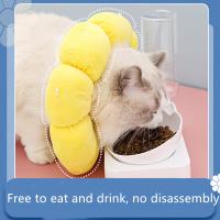 China Cat Elizabeth Ring Warm Anti Licking Pet Training Collars Yellow factory