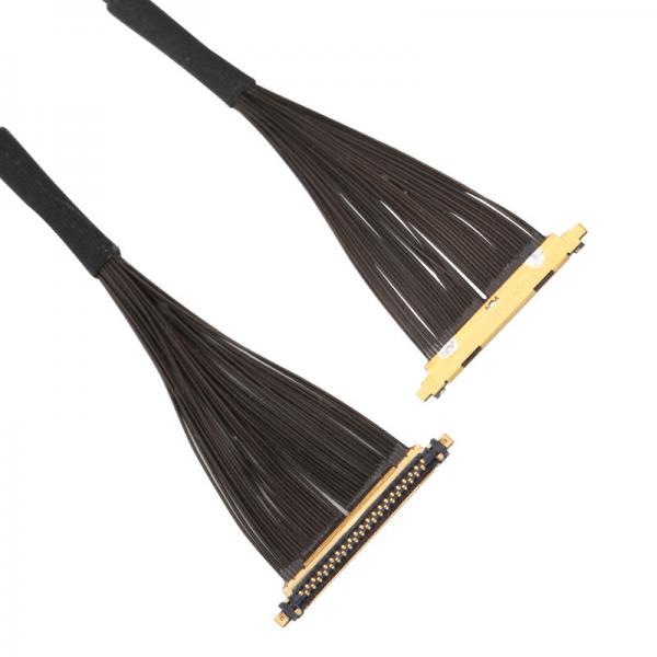 Quality I-PEX UX II 20531-040T-02 LVDS Coaxial Cable , 0.25mm 40 Pin LVDS Cable for sale