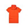 China Short Sleeve Cotton Polo Shirts , Corporate Polo Shirt Design Double Layer Collar factory