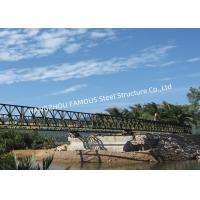 Quality Prefabricated Bailey Steel Bridge For Water Conservancy Project Portable for sale