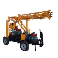 Quality XY-1/XY-1A/GL200/GL250/GL300 four Wheel Trailer water well Drill Rig for sale