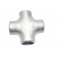 Quality SS304 SS321 SS316 Stainless Steel Cross Fitting With SCH40S SCH10s for sale