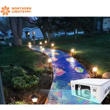 Quality Waterproof Floor Interactive Projection System 5000Lm For Outdoor for sale