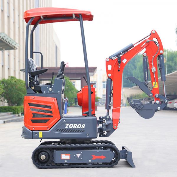 Quality Adjustable Speed Mini Crawler Excavator 1.2T For Small Scale Projects for sale