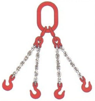 Quality 6mm G80 Lifting Chain Sling , Alloy Steel Chain Grade 80 for sale
