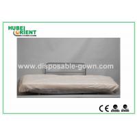 China Hospital Disposable Bed Sheets Sanitary PP Bedcover / Disposable Waterproof Sheets With Elastic factory
