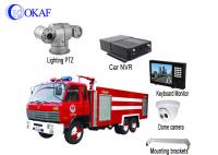 China 4G Wireless HD Vehicle PTZ Camera , Auto Tracking PTZ IP Camera 2.1 Megapixels factory